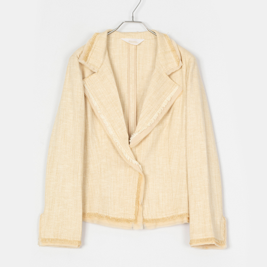 ritsuko shirahama ( 권장 M , made in japan ) silk jacket