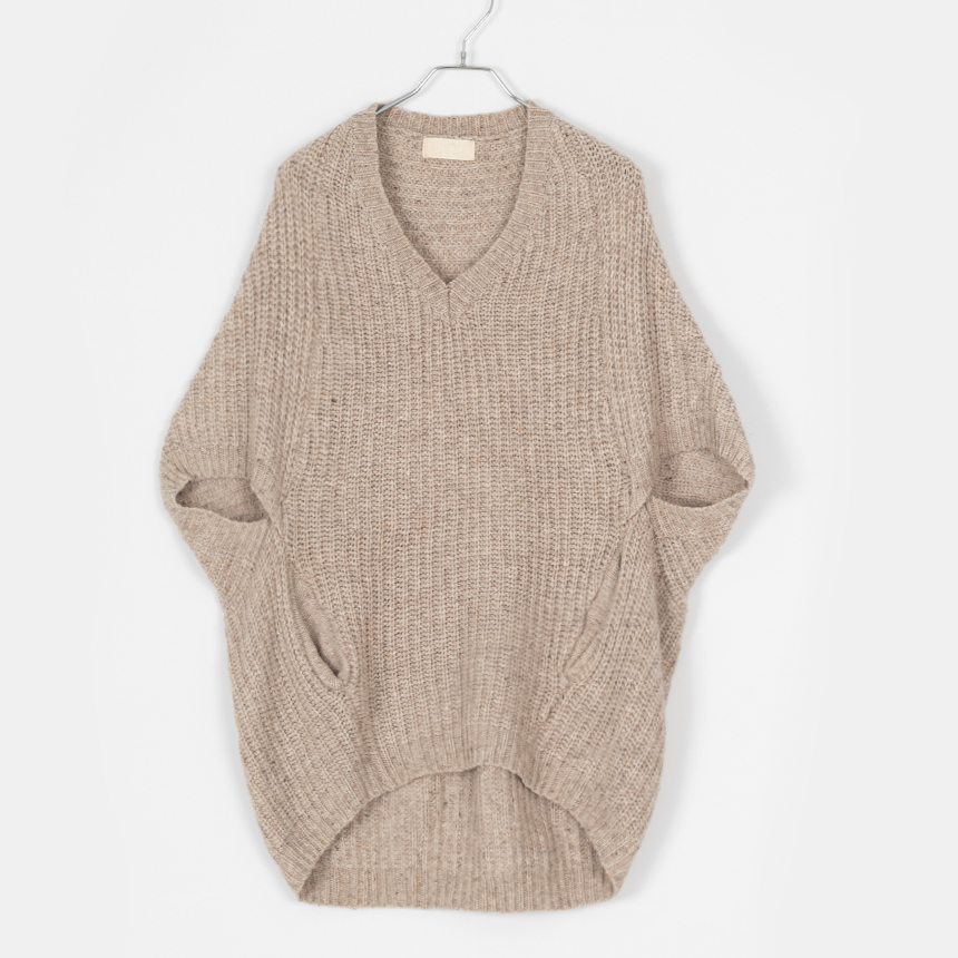 ceco ( size : M ) 1/2 knit