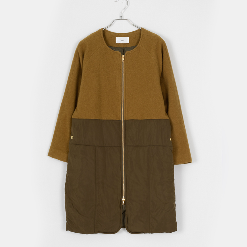 vin ( 권장 M ) zip-up wool coat