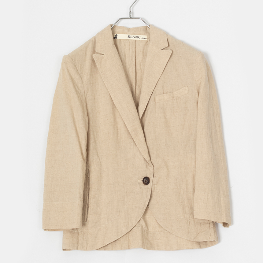 blanc ( 권장 M ) linen jacket