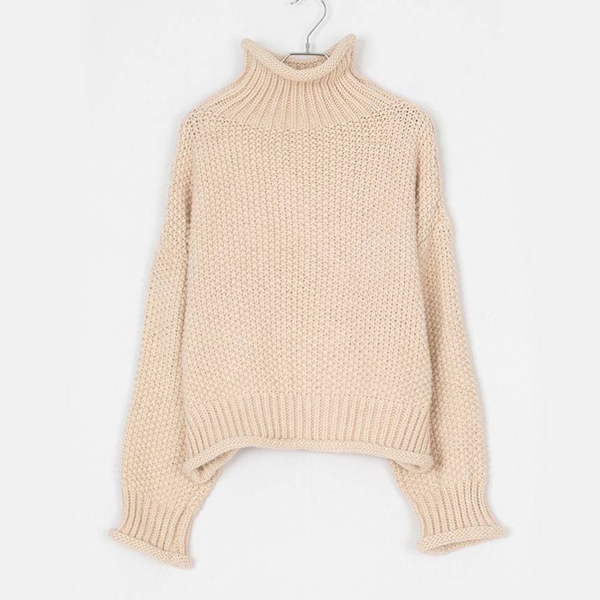 moca ( size : F ) turtleneck knit