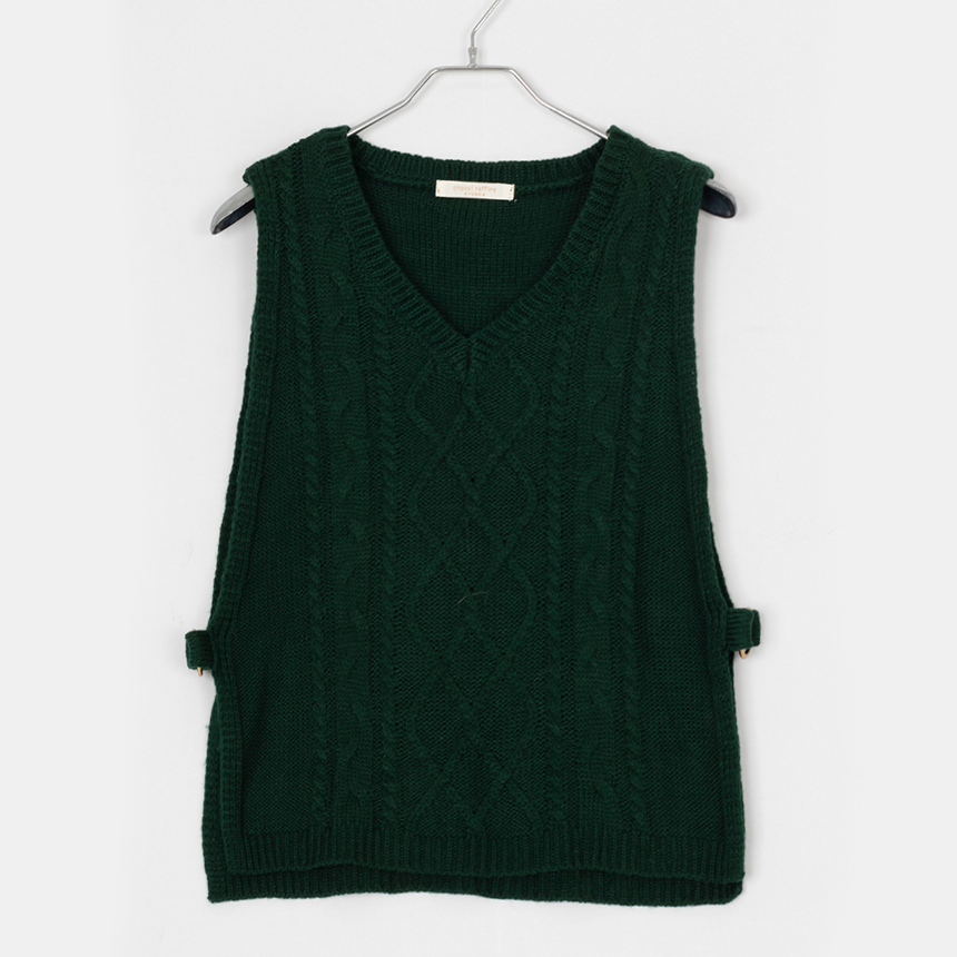 chocol raffine ( size : F ) knit vest