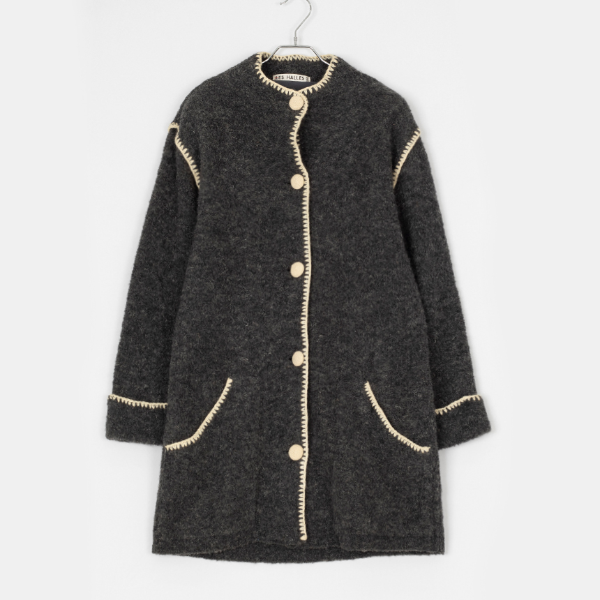 les halles ( 권장 F , made in japan ) wool coat