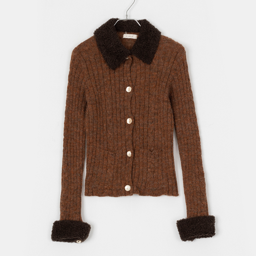 b.ceue ( size :  M ) alpaca cardigan jacket