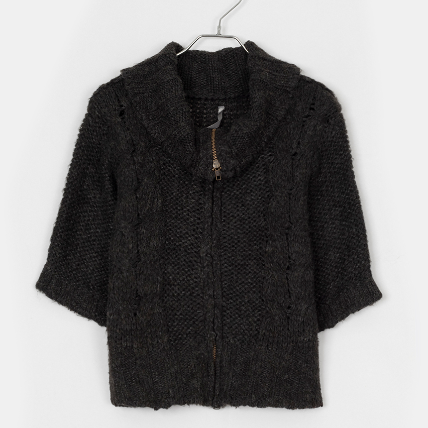 ag ( size : S ) 1/2 zip-up cardigan