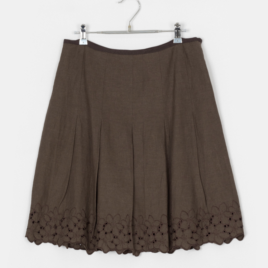 jpn ( 권장 L - XL ) linen skirt